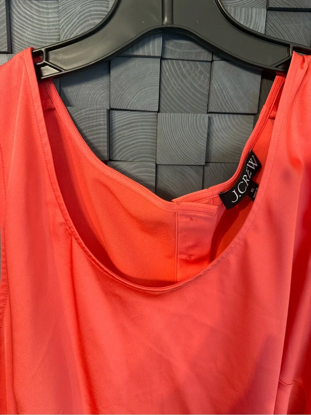 J. Crew Coral Scoop Neck Sleeveless Tank